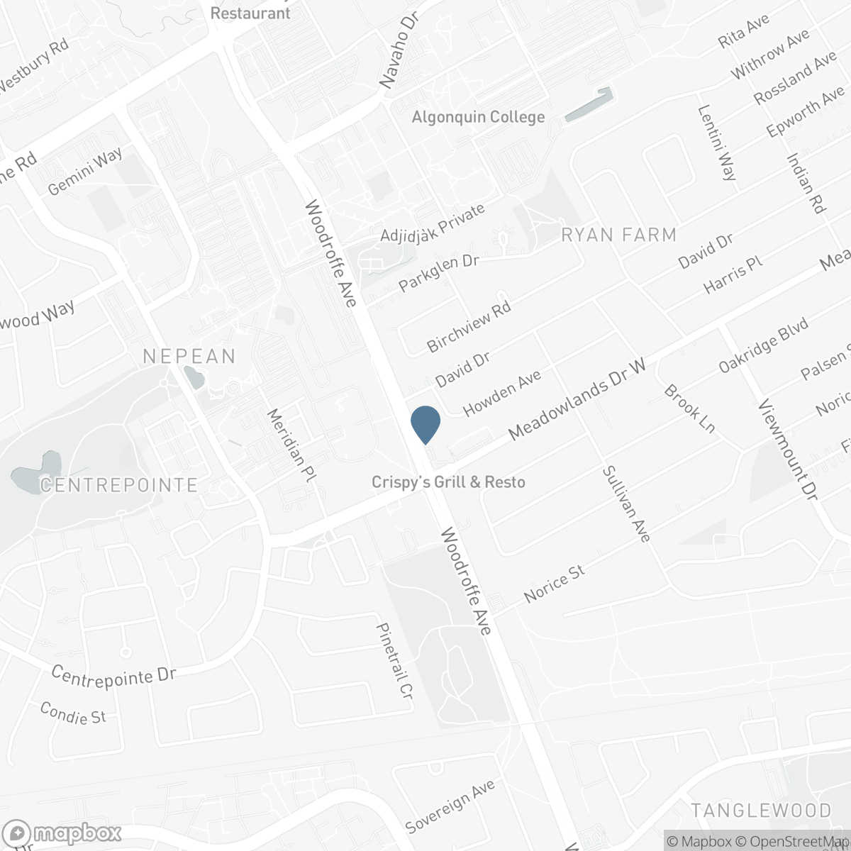 1425 WOODROFFE AVENUE, Ottawa, Ontario K2G 1V9